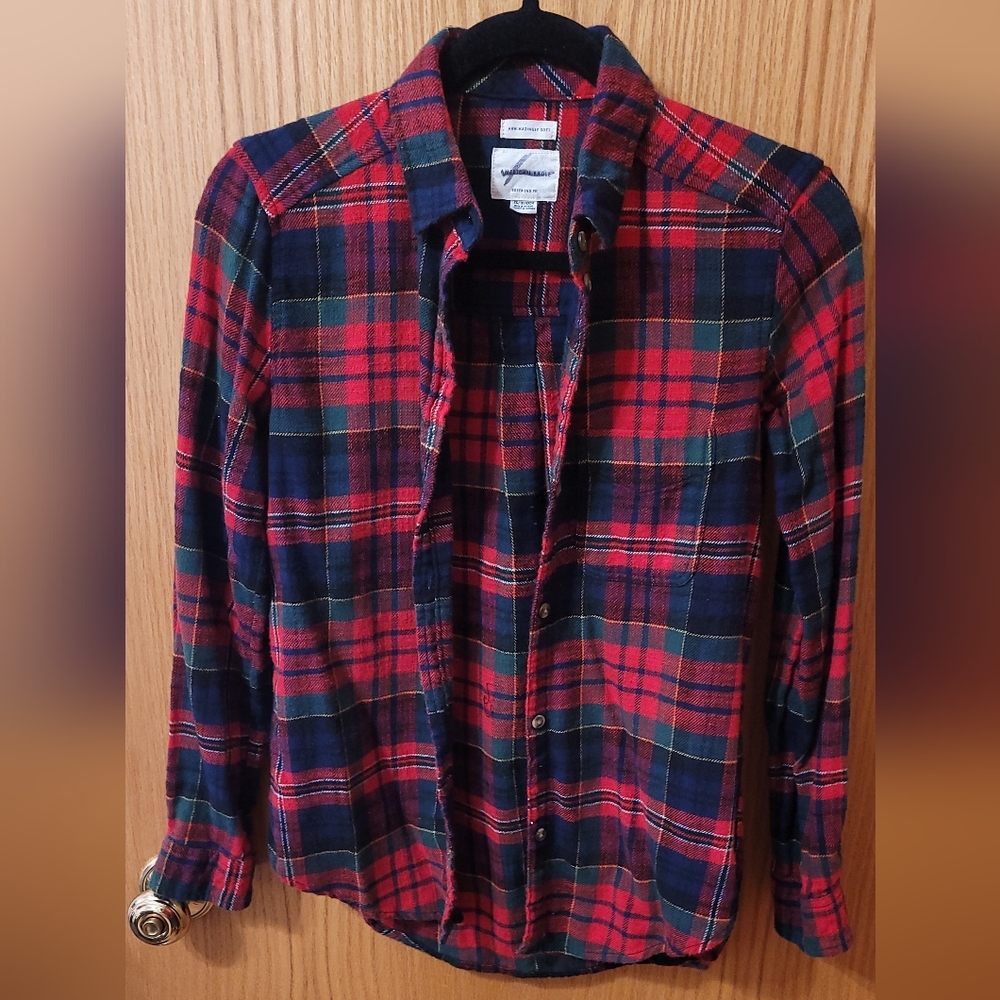 Women's American Eagle Flannel Shirt